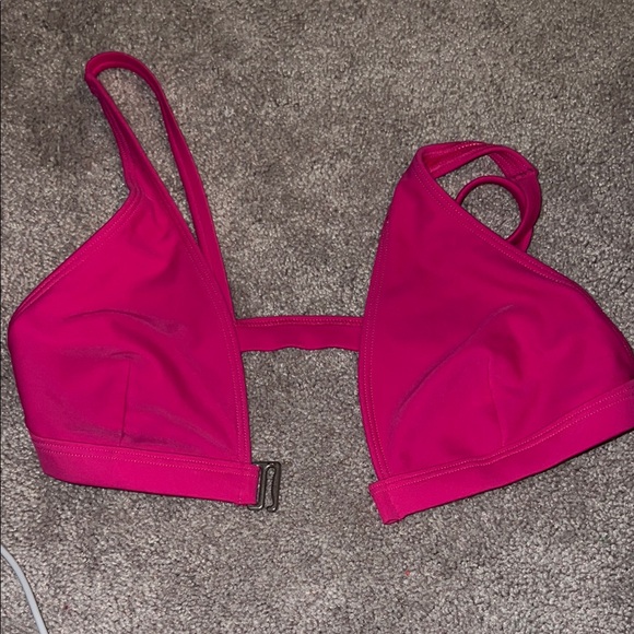 Women's Pink Triangle Bralette - Picture 3 of 3